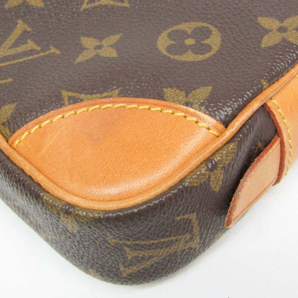 LOUIS VUITTON Authentic Brown Monogram Clutch Bag - Picture 5 of 12